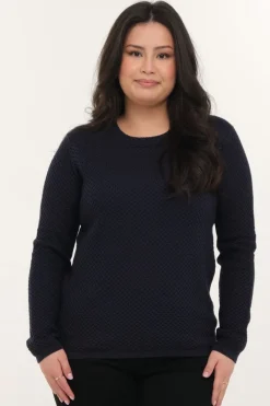 Zavanna Annelise genser marine Discount