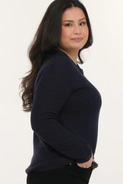 Zavanna Annelise genser marine Discount