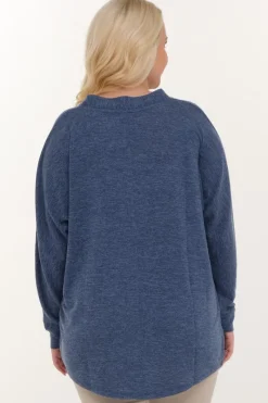Zavanna Billie topp Blå Outlet