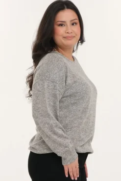 Zavanna Brite topp Grå melert New