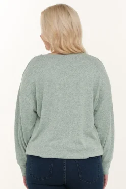 Zavanna Brite topp Grønn New