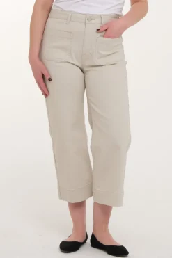 Zavanna Cassie cropped bukse Sand