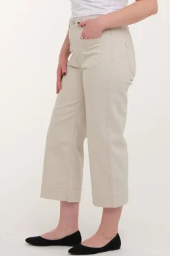 Zavanna Cassie cropped bukse Sand