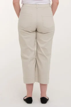 Zavanna Cassie cropped bukse Sand