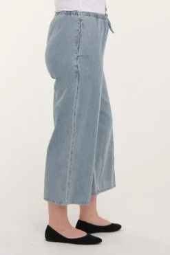Zavanna Cissy capribukse Blå denim Outlet