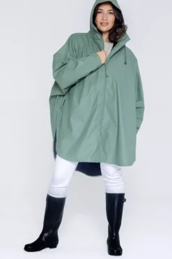 Zavanna Dusty regnponcho Grønn Best