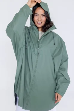 Zavanna Dusty regnponcho Grønn Best