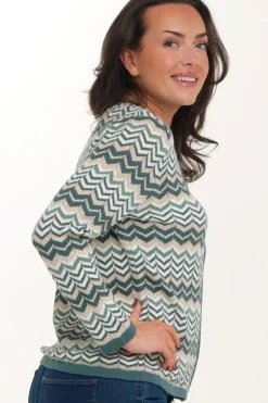 Zavanna Fabienne cardigan Grønn New