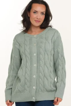Zavanna Farida cardigan Lys grønn Best