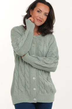 Zavanna Farida cardigan Lys grønn Best