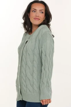 Zavanna Farida cardigan Lys grønn Best