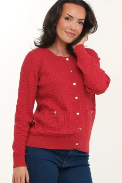 Zavanna Fatima cardigan Rød Online