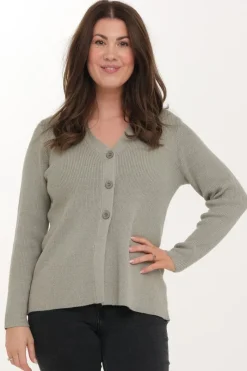 Zavanna Febe cardigan Lys oliven New