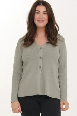 Zavanna Febe cardigan Lys oliven New