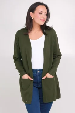 Zavanna Flora cardigan Oliven Clearance