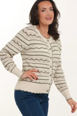 Zavanna Florentina cardigan Sand/lys oliven Best