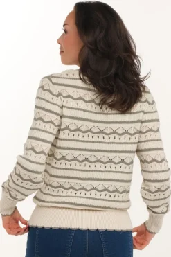 Zavanna Florentina cardigan Sand/lys oliven Best