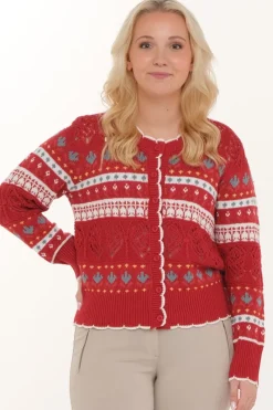 Zavanna Florentina cardigan Rød Hot