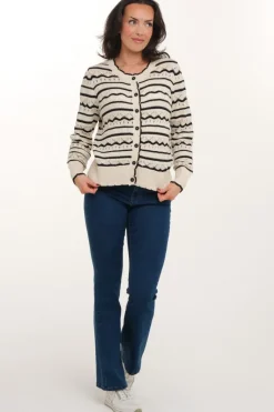 Zavanna Florentina cardigan Sand/sort Hot