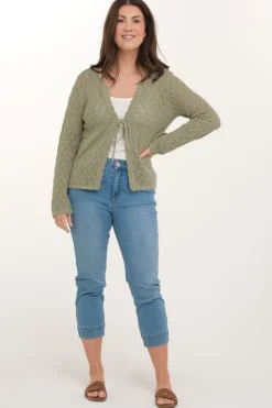 Zavanna Franky cardigan Lys oliven Discount