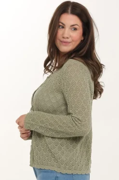 Zavanna Franky cardigan Lys oliven Discount
