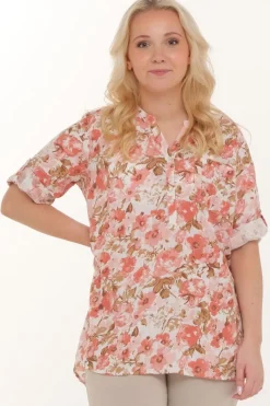 Zavanna Haiden bluse Korall Hot