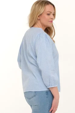 Zavanna Harissa bluse Lys blå Outlet