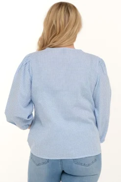 Zavanna Harissa bluse Lys blå Outlet