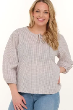 Zavanna Harissa bluse Lys beige