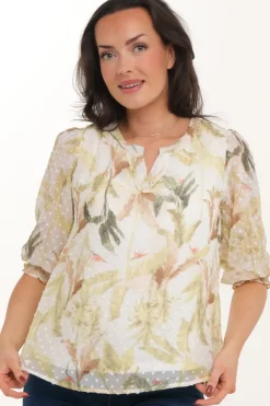 Zavanna Hazel bluse Lys grønn Discount