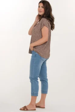 Zavanna Heline bluse Brun Clearance