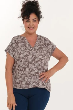 Zavanna Heline bluse Brun Outlet