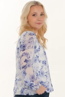 Zavanna Helmine bluse Blå Clearance