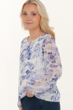 Zavanna Helmine bluse Blå Clearance
