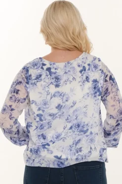 Zavanna Helmine bluse Blå Clearance