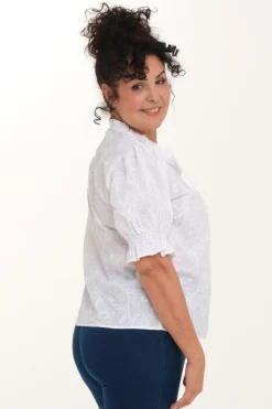 Zavanna Henrietta bluse Hvit Outlet