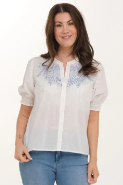 Zavanna Hettie bluse Lys blå Best