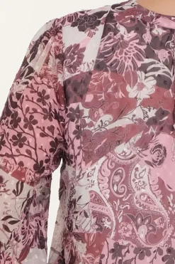 Zavanna Hulda bluse Plomme Best