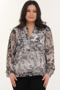 Zavanna Hulda bluse Sort Sale