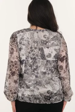 Zavanna Hulda bluse Sort Sale