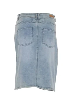 Zavanna Izzy denim skjørt Lys blå denim