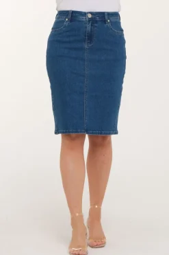 Zavanna Izzy denim skjørt Blå denim Discount