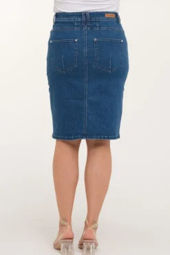 Zavanna Izzy denim skjørt Blå denim Discount