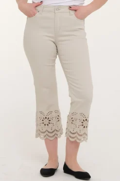 Zavanna Julie cropped bukse Sand Online