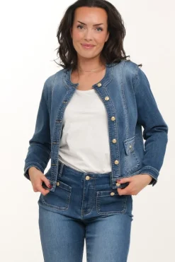 Zavanna Luna denim jakke Blå denim Hot