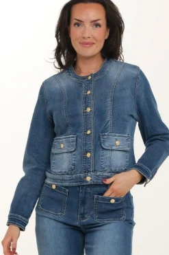 Zavanna Luna denim jakke Blå denim Hot