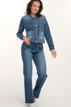 Zavanna Luna denim jakke Blå denim Hot