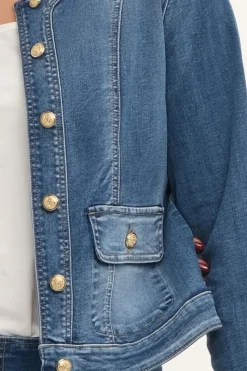 Zavanna Luna denim jakke Blå denim Hot