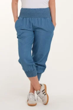 Zavanna Noa capri Blå denim Online