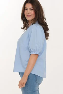 Zavanna Octavia bluse Lys blå Discount